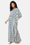 Naiduhall Cotton Full Length Nightdress - Off White — thumbnail 2
